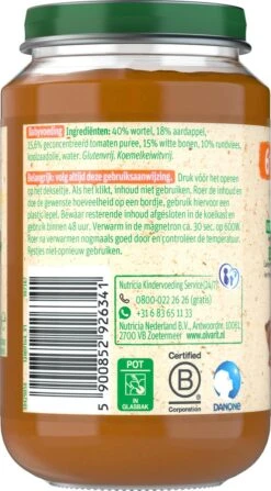 Olvarit 6m04 Wortel Rundvlees Aardappel 6x200g 19 Olvarit 6m04 Wortel Rundvlees Aardappel 6x200g -Aanbiedingen BIBS Winkel 663x1200 23