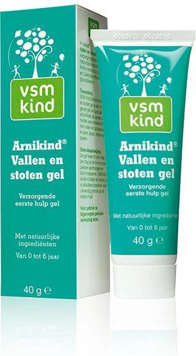VSM Kind - Arnikind - Vallen En Stoten Gel - 40gr 7 VSM Kind - Arnikind - Vallen En Stoten Gel - 40gr - Afbeelding 7
