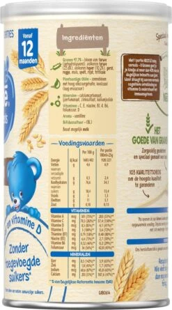 Nestlé Baby Cereals 8 Granen - Baby Pap - Vanaf 12 Maanden - 3 Stuks - Totaal 48 Porties 13 Nestlé Baby Cereals 8 Granen - Baby Pap - Vanaf 12 Maanden - 3 Stuks - Totaal 48 Porties -Aanbiedingen BIBS Winkel 666x1200 7