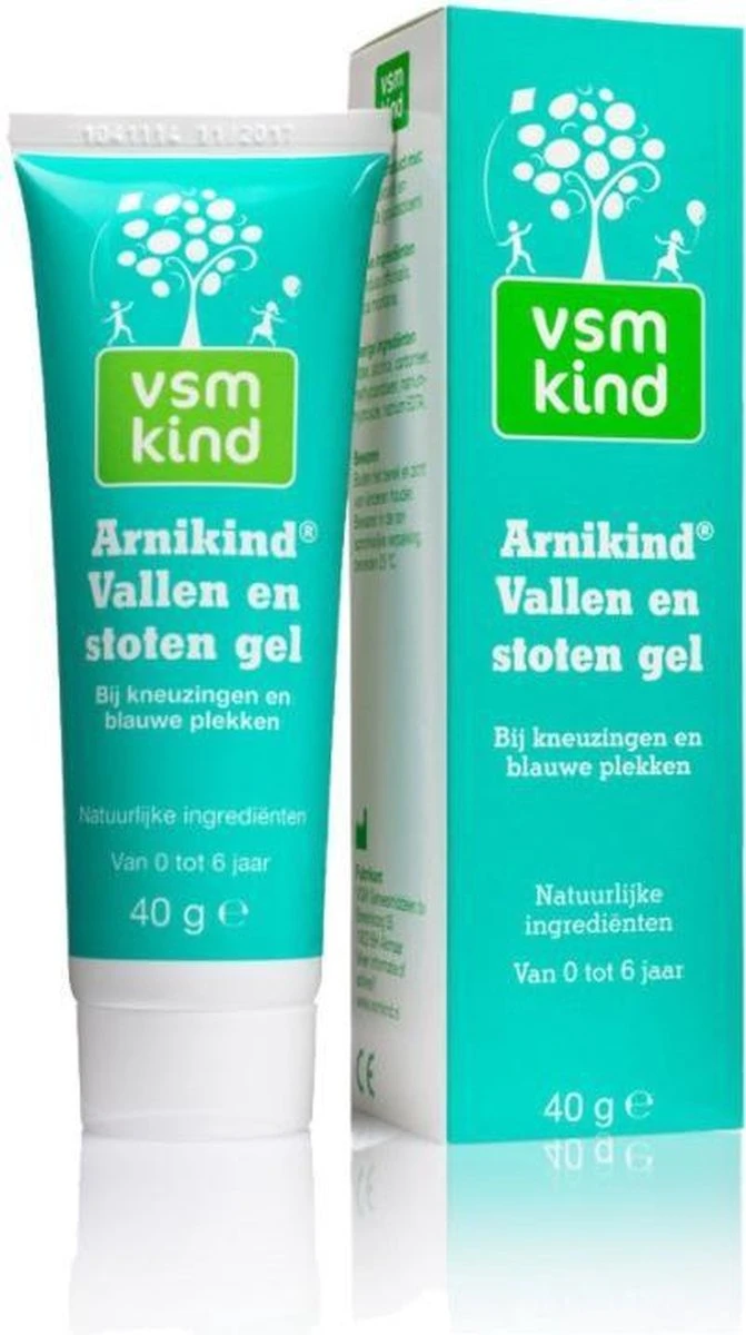 VSM Kind - Arnikind - Vallen En Stoten Gel - 40gr 6 VSM Kind - Arnikind - Vallen En Stoten Gel - 40gr - Afbeelding 6