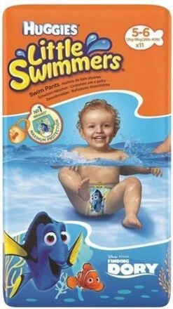Huggies® Little Swimmers® 5-6 10 Stuks -Aanbiedingen BIBS Winkel 674x1200 2