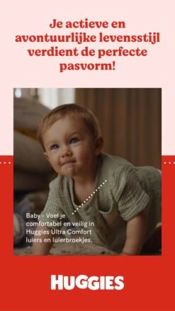 Huggies Luierbroekjes - Maat 5 (12 Tot 17 Kg) - Ultra Comfort - Unisex - 128 Stuks - Maandbox -Aanbiedingen BIBS Winkel 675x1200 2