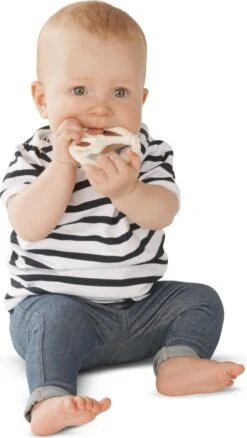 Sophie De Giraf - So Pure - Bijtring - Rond - Wit -Aanbiedingen BIBS Winkel 676x1200 1