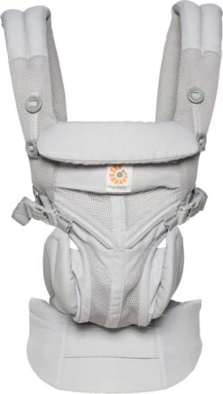 Ergobaby Omni 360 Cool Air Mesh Draagzak Baby - Pearl Grey -Aanbiedingen BIBS Winkel 679x1200 4