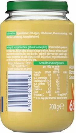 Olvarit 6m57 Appel Banaan Sinaasappel 6x200g -Aanbiedingen BIBS Winkel 685x1200 7