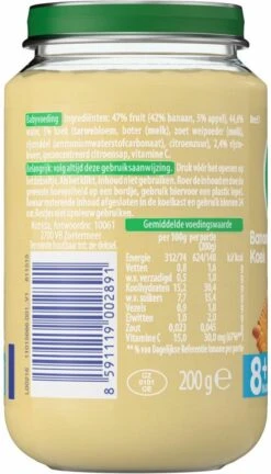 Olvarit 8m51 Banaan Koek 6x200g -Aanbiedingen BIBS Winkel 686x1200 5