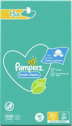Pampers® Pampers - Fresh Clean - Billendoekjes - 3600 Doekjes - 45 X 80 -Aanbiedingen BIBS Winkel 688x1200 1
