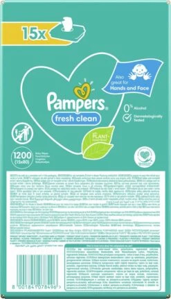 Pampers® Pampers Fresh Clean Billendoekjes - 1200 Doekjes 31 Pampers® Pampers Fresh Clean Billendoekjes - 1200 Doekjes -Aanbiedingen BIBS Winkel 688x1200 3