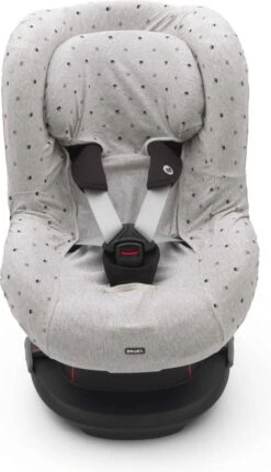 Dooky Seat Cover Groep 1 Autostoel Hoes Light Grey Crowns -Aanbiedingen BIBS Winkel 689x1200 7