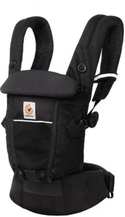 Ergobaby Draagzak Adapt - Soft Flex Mesh - Onyx Black