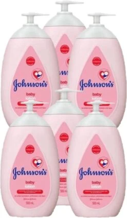 Johnson 's Baby Body Lotion XL Pomp - Voordeelverpakking 6 X 500 Ml