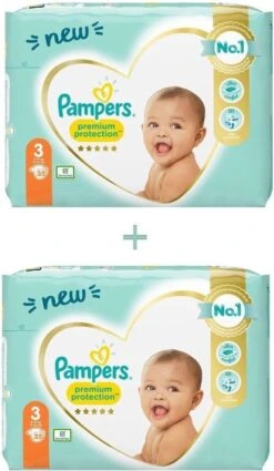 Pampers® Pampers Premium Protection New Baby - Maat 3 - 6-10kg - 70 Stuks -Luiers (2x35)