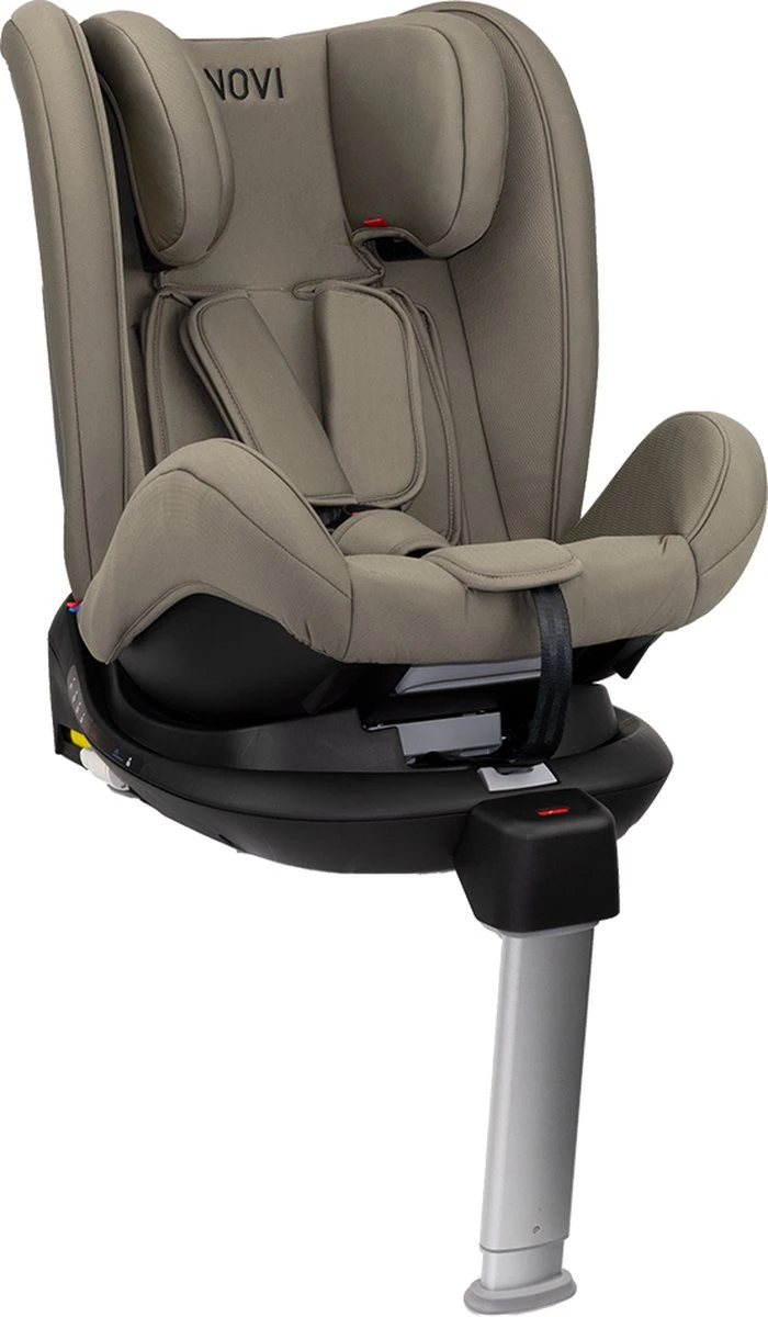 Autostoel Novi Baby® David Premium 0-1-2-3 Isofix 360° Rotation Dark Taupe 2 Autostoel Novi Baby® David Premium 0-1-2-3 Isofix 360° Rotation Dark Taupe - Afbeelding 2