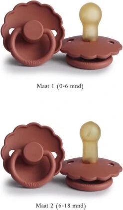 Frigg Fopspeen - Maat 2 6-18 Maanden - 1 Stuk - Daisy - Baked Clay 34 Frigg Fopspeen - Maat 2 6-18 Maanden - 1 Stuk - Daisy - Baked Clay -Aanbiedingen BIBS Winkel 703x1200 13