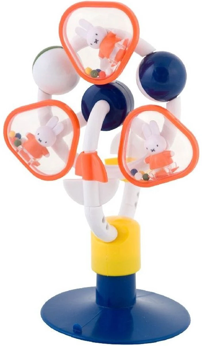 Nijntje Molen Rammelaar - Rammelaars - Sterk Kunststof - Zuignap Voor Gladde Oppevlakken - Vanaf 6 Maanden 1 Nijntje Molen Rammelaar - Rammelaars - Sterk Kunststof - Zuignap Voor Gladde Oppevlakken - Vanaf 6 Maanden