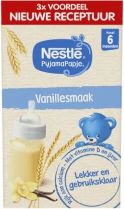 Nestlé PyjamaPapje Vanille - Babypap - Vanaf 6 Maanden - 4 Stuks - Totaal 12 Porties -Aanbiedingen BIBS Winkel 711x1200 12