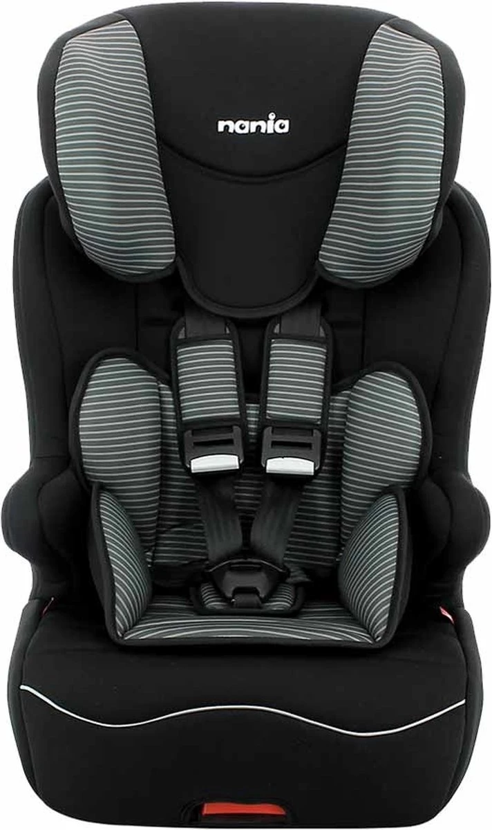 Nania - Racer ISOFIX - Meegroei Autostoel Groep 1 2 3 - Van 9 Tot 36 Kg - Donkergrijs 2 Nania - Racer ISOFIX - Meegroei Autostoel Groep 1 2 3 - Van 9 Tot 36 Kg - Donkergrijs - Afbeelding 2