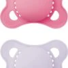 MAM Fopspeen Original Pure Plain Siliconen - 0-6 Maanden - Girl | 100% Duurzame Fopspeen MAM