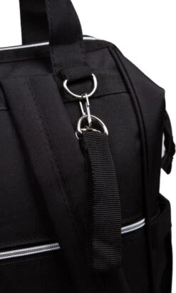 Pochon Baby - Luiertas Zwart - Thermosvakken - Kinderwagen Vriendelijk - Grote Capaciteit - 27,7 Liter -Aanbiedingen BIBS Winkel 722x1200 5