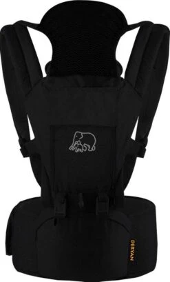 Deryan Pack Luxe Ergonomische Draagzak - Babydrager + Opbergvakjes - Zwart 28 Deryan Pack Luxe Ergonomische Draagzak - Babydrager + Opbergvakjes - Zwart -Aanbiedingen BIBS Winkel 724x1200 7