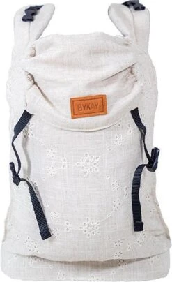 ByKay - Draagzak - Click Carrier Classic - Linnen Lace - Organic Linnen -Aanbiedingen BIBS Winkel 733x1200 9