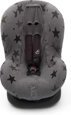 Dooky Seat Cover Groep 1 Autostoel Hoes Grey Star -Aanbiedingen BIBS Winkel 743x1200 5