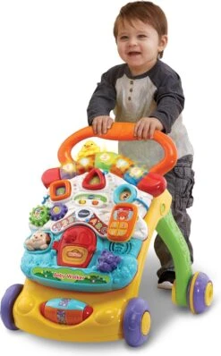 VTech 2 In 1 Baby Walker - Educatief Babyspeelgoed - Loopwagen Met Licht -Aanbiedingen BIBS Winkel 745x1200 1