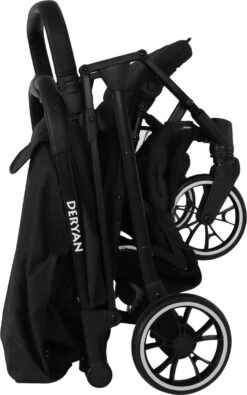 Deryan Rolo Luxe Lichtgewicht Buggy - Zwart -Aanbiedingen BIBS Winkel 751x1200 15
