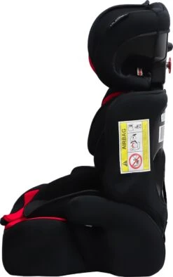 Cabino Autostoel Groep 1/2/3 (9-36kg) - Zwart-Rood -Aanbiedingen BIBS Winkel 752x1200 3