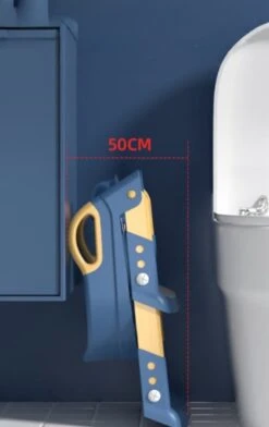 WC Verkleiner- WC Verkleiner Met Trapje- Extra Veilig- Opvouwbaar- Verstelbaar - Grijs & Wit - Toilet Trainer Voor Kind En Peuter -Aanbiedingen BIBS Winkel 756x1200 3