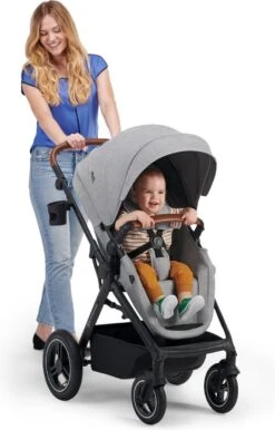 Kinderkraft B-Tour Ash Grey 3-in-1 Combi Kinderwagen Incl. Autostoel KSBTOU00DGR3000 -Aanbiedingen BIBS Winkel 767x1200 10