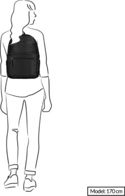 Kidzroom Popular Luiertas Rugzak - Zwart‎‎ - Verschoonmatje - Flessenhouder -Aanbiedingen BIBS Winkel 769x1200 4