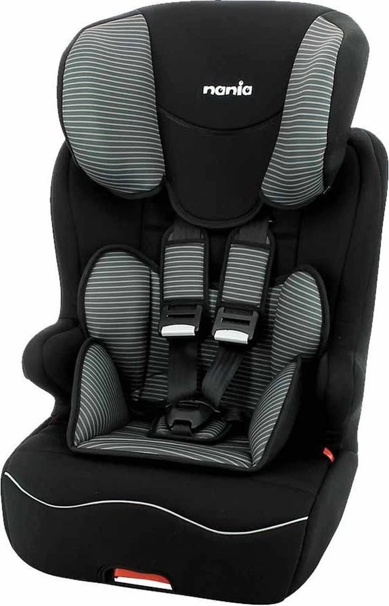 Nania - Racer ISOFIX - Meegroei Autostoel Groep 1 2 3 - Van 9 Tot 36 Kg - Donkergrijs 1 Nania - Racer ISOFIX - Meegroei Autostoel Groep 1 2 3 - Van 9 Tot 36 Kg - Donkergrijs