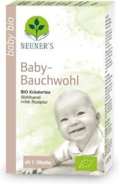 Neuner's Biologische Baby Thee, Uitgebalanceerde Kruidenthee, Anti Krampjes, Op Basis Van Traditionele Ervaring - 1 Doosje X 20 Zakjes Babythee- Streng Gecontroleerd Op Kwaliteit