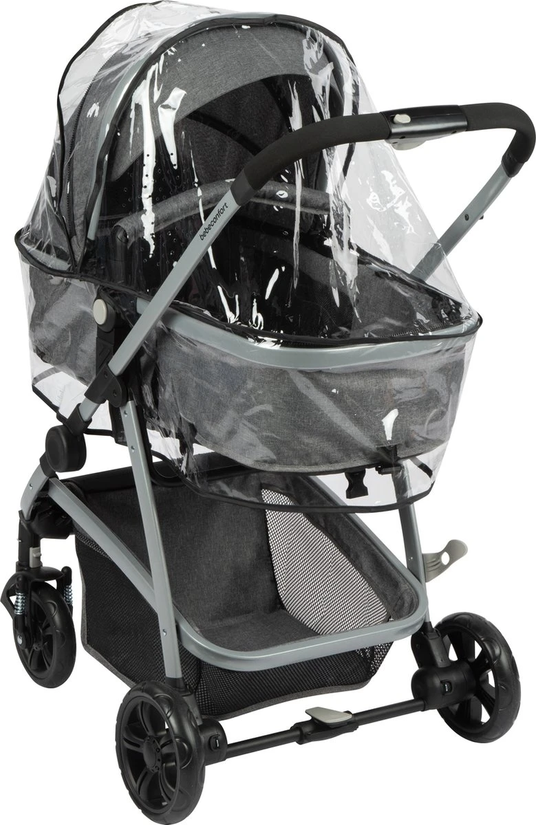 Bebeconfort Hello 2-in-1 Kinderwagen - Inclusief Reiswieg - Black Chic 2 Bebeconfort Hello 2-in-1 Kinderwagen - Inclusief Reiswieg - Black Chic - Afbeelding 2