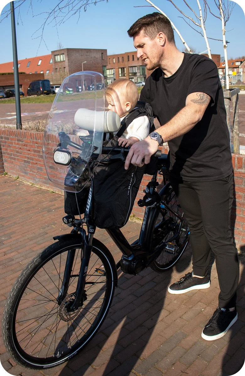 Deryan Bike-a-way Fietsstoeltje Voor - Fiets Regenhoes - Warme Jas En Windbreaker + Regenponcho - Bobike & Yepp 13 Deryan Bike-a-way Fietsstoeltje Voor - Fiets Regenhoes - Warme Jas En Windbreaker + Regenponcho - Bobike & Yepp - Afbeelding 13