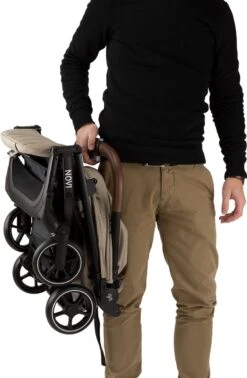 Buggy Novi Baby® Sky Green Melange -Aanbiedingen BIBS Winkel 784x1200 4