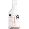 Naïf Zonnebrand Spray SPF50 Zonder Parfum - 100ML - Baby & Kids - Met Natuurlijke Ingrediënten