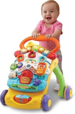 VTech 2 In 1 Baby Walker - Educatief Babyspeelgoed - Loopwagen Met Licht -Aanbiedingen BIBS Winkel 787x1200 1