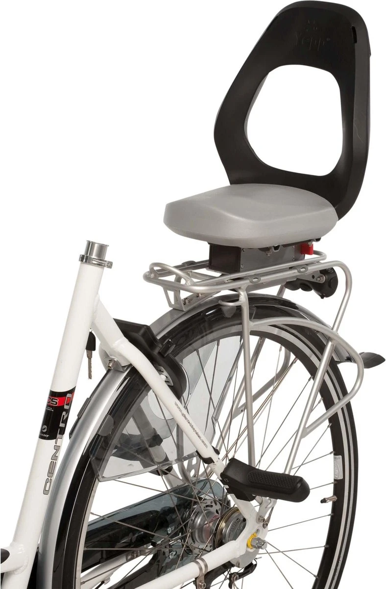 Yepp Achterzitje Junior Basic - Silver 4 Yepp Achterzitje Junior Basic - Silver - Afbeelding 4