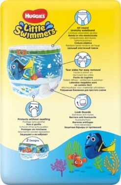 Huggies Little Swimmers - Zwemluiers - Maat 3/4 - (7 Tot 15 Kg) - Voordeelverpakking - 36 Stuks -Aanbiedingen BIBS Winkel 789x1200