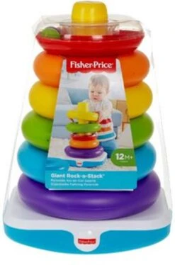 Fisher Price Fisher-Price Stapelringen - Grote Kleurenringpiramide 24 Fisher Price Fisher-Price Stapelringen - Grote Kleurenringpiramide -Aanbiedingen BIBS Winkel 793x1200 4