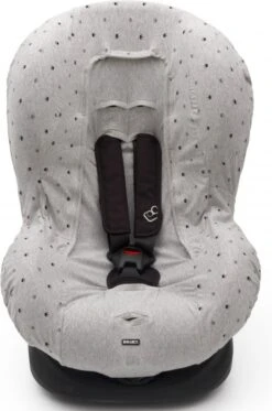 Dooky Seat Cover Groep 1 Autostoel Hoes Light Grey Crowns -Aanbiedingen BIBS Winkel 794x1200 6