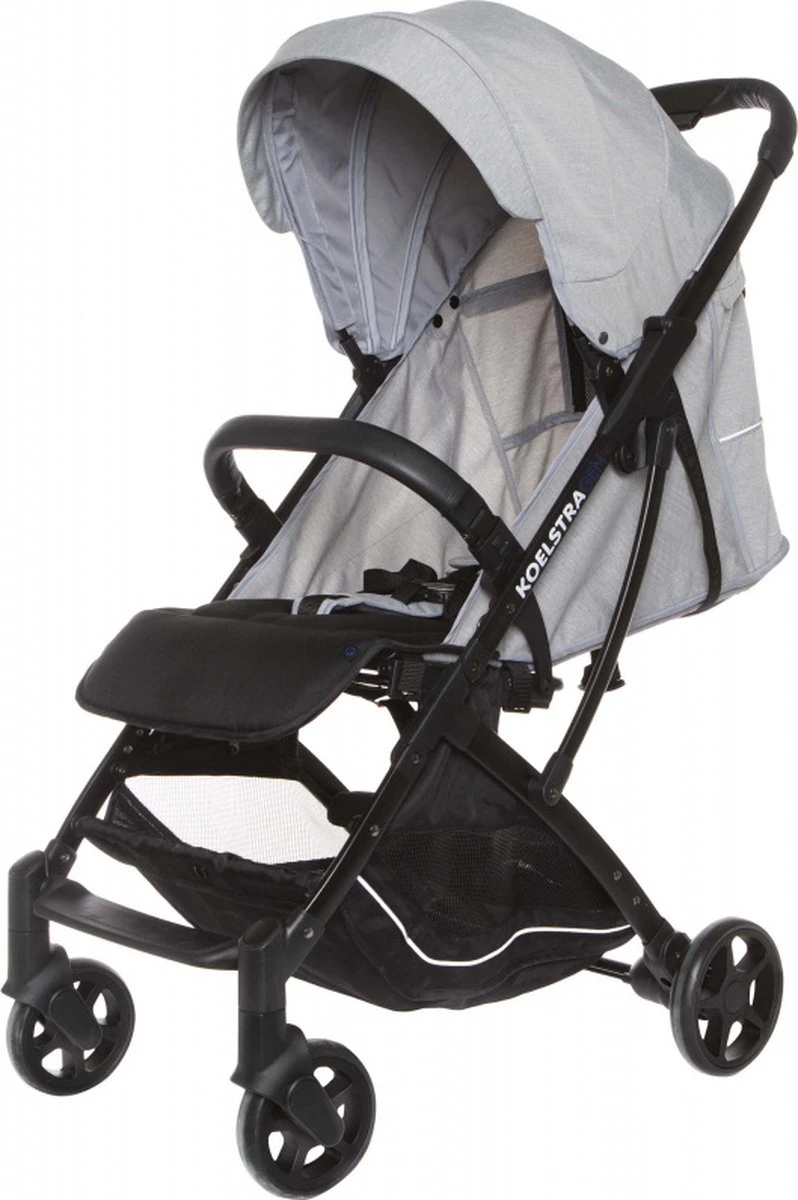 Koelstra Compact Buggy Gen - Soft Grey Melange 2 Koelstra Compact Buggy Gen - Soft Grey Melange - Afbeelding 2