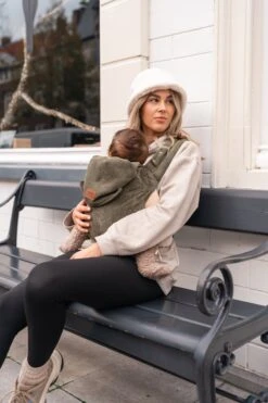 ByKay - Draagzak - Click Carrier Classic - Moss Green -Aanbiedingen BIBS Winkel 799x1200 167