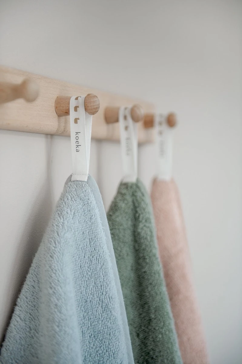 Koeka Baby Badcape Dijon Daily - 100x100cm - Groen 4 Koeka Baby Badcape Dijon Daily - 100x100cm - Groen - Afbeelding 4