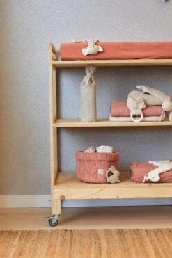 Jollein Hydrofiel Multidoek Meadow 70x70cm - Rosewood - 3 Stuks -Aanbiedingen BIBS Winkel 799x1200 29