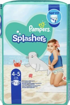 Pampers® Pampers Splashers Wegwerpbare Zwemluiers - Maat 4-5 (9-15 Kg) - 33 Stuks - Voordeelverpakking 21 Pampers® Pampers Splashers Wegwerpbare Zwemluiers - Maat 4-5 (9-15 Kg) - 33 Stuks - Voordeelverpakking -Aanbiedingen BIBS Winkel 799x1200 6