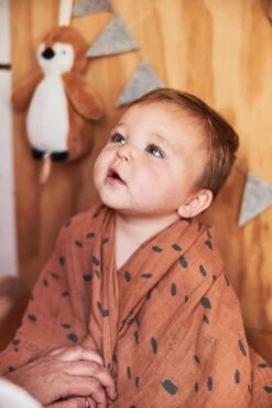 Jollein Hydrofiel Multidoek Spot 70x70cm - Caramel - 3 Stuks -Aanbiedingen BIBS Winkel 800x1200 119