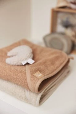 Jollein Badcape Badstof 75x75cm - Biscuit -Aanbiedingen BIBS Winkel 800x1200 171